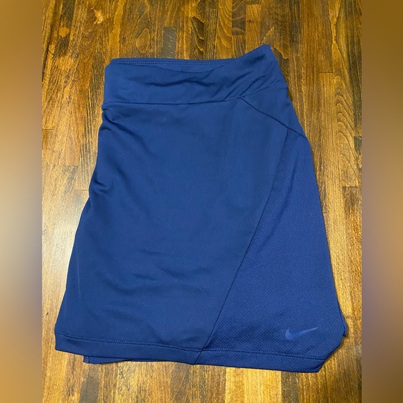 Nike Pants - Nike Skort Skirt Women's XL Navy Blue Stretch Dri Fit Golf Tennis